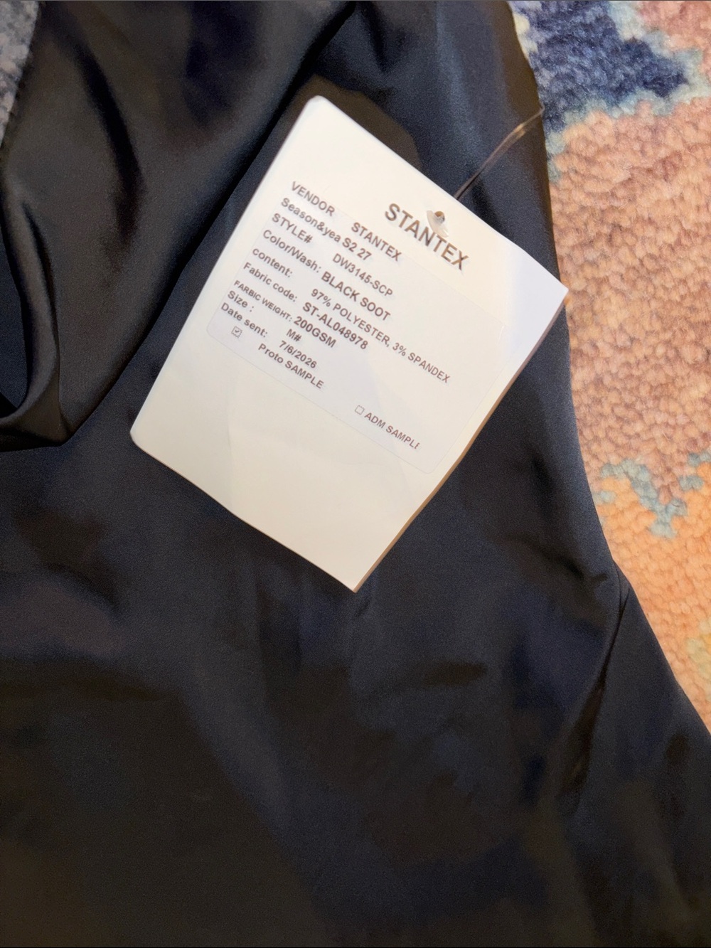 2027 Store Sample | Scoop | Zipper Side Dress - Picture 3 of 4